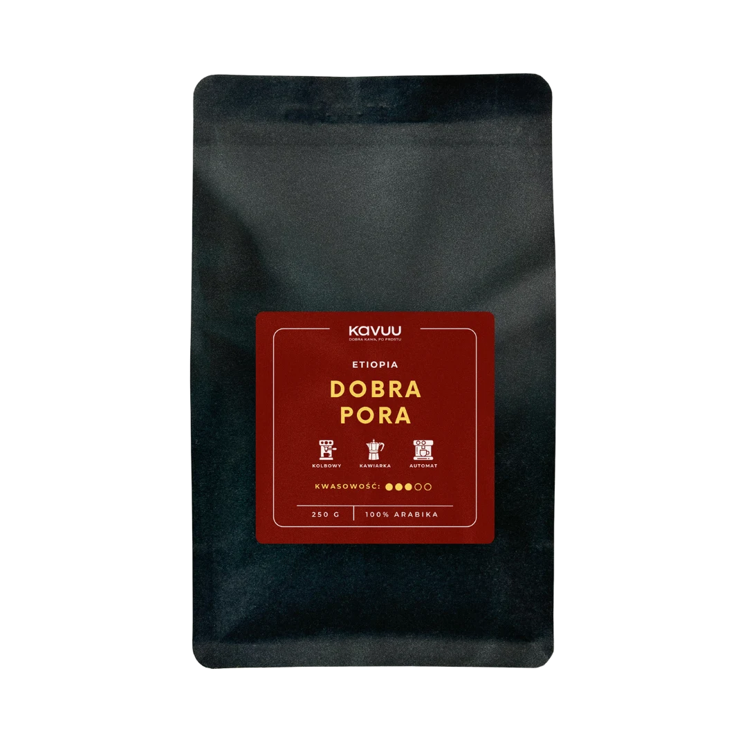 opakowanie dobra pora kawa ziarnista